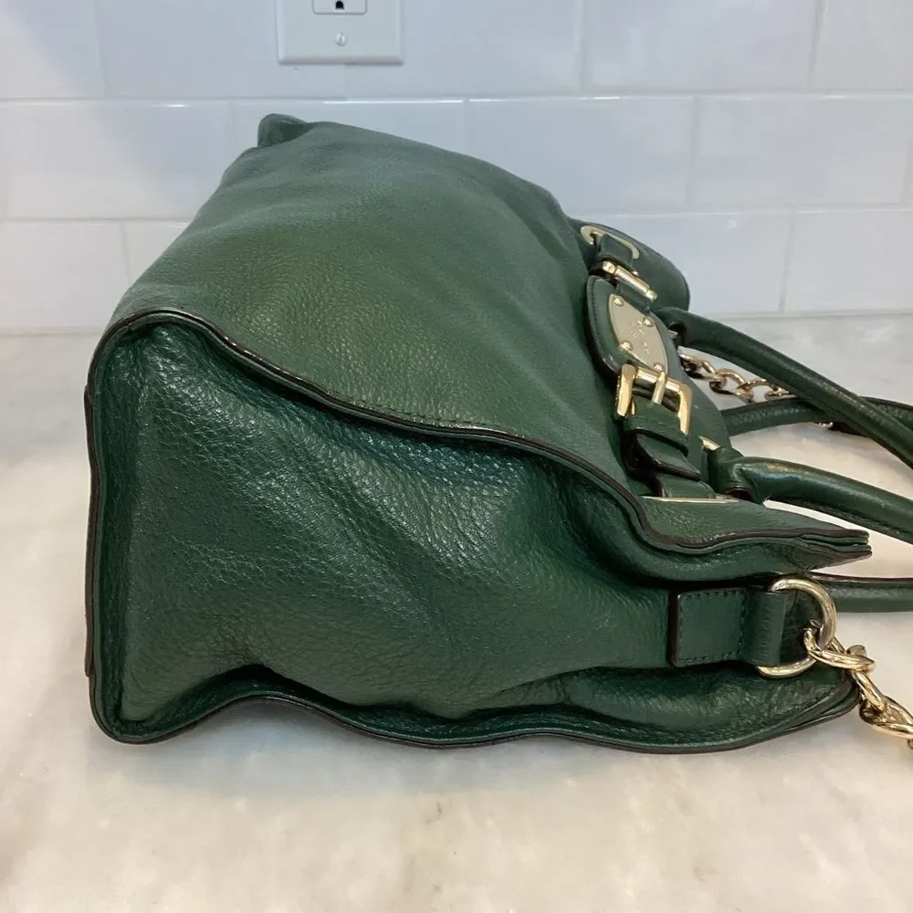 Michael Kors Bag Purse Handbag Leather Large Pebbled EW Hamilton Tote Bag HTF
